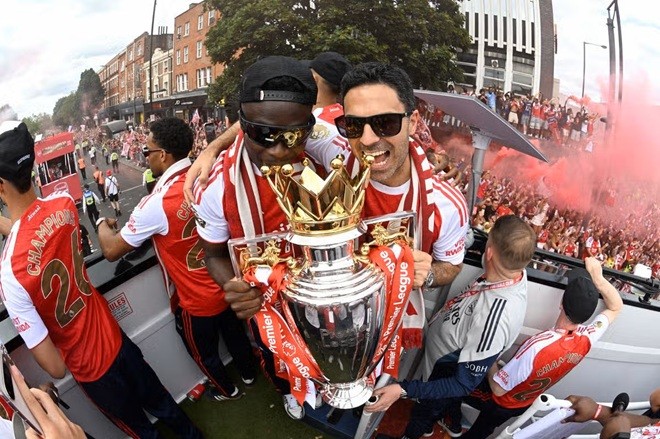 Arsenal là nhà đương kim vô địch. Ảnh: Getty.