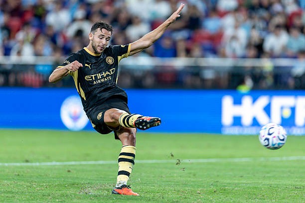 Nico Gonzalez chưa từng được trọng dụng ở Etihad. Ảnh: Getty Images. 
