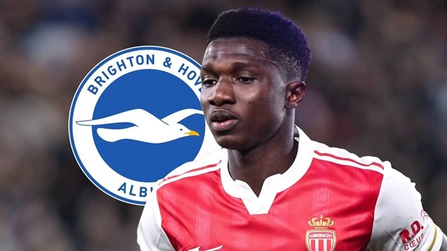 Brighton nhắm Camara thay Baleba. Ảnh: Teamtalk