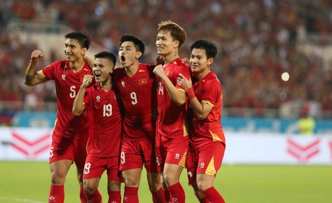 Việt Nam tự tin đấu Thái Lan. Ảnh: VFF.
