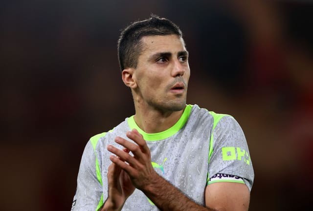 Rodri vừa chuyển đến Barca. Ảnh: Getty Images. 