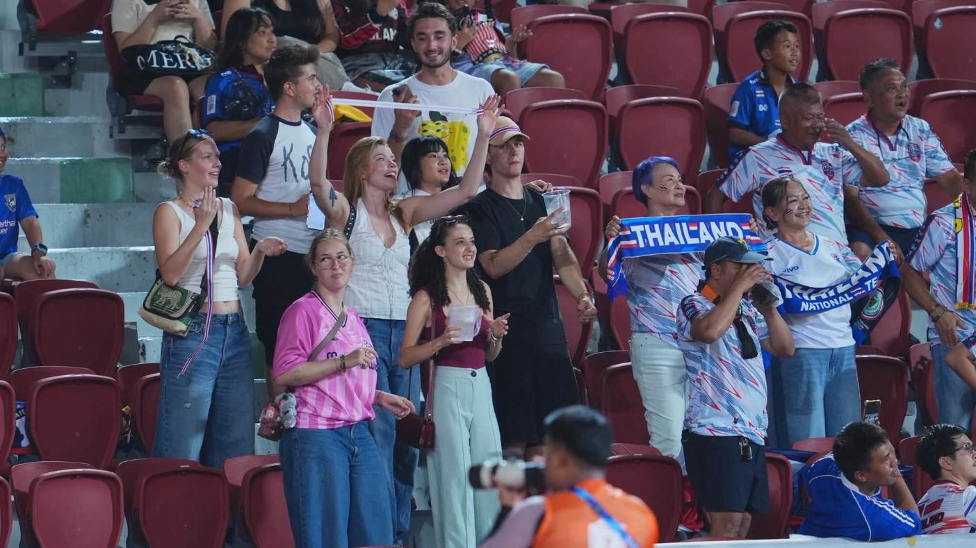 Thái Lan ế vé chung kết lượt đi ASEAN Cup 2026. Ảnh: FAT