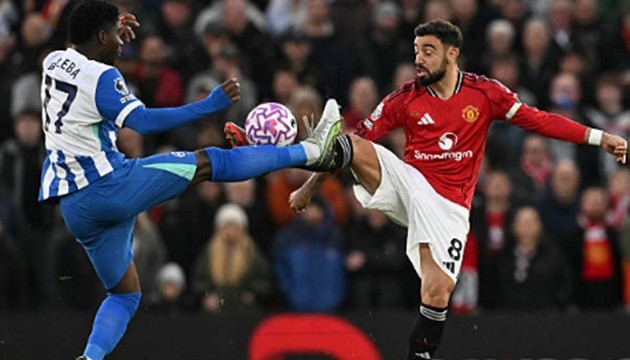 Carlos Baleba sắp gia nhập Man United. Ảnh: Getty Images