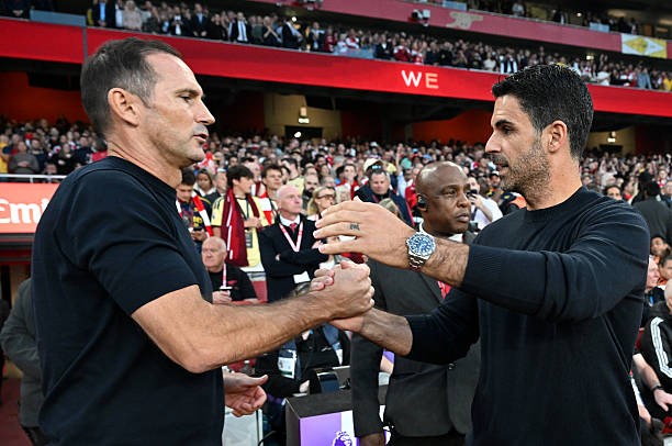 Mikel Arteta và các học trò dễ dàng áp đảo Coventry của Frank Lampard. Ảnh: Getty Images
