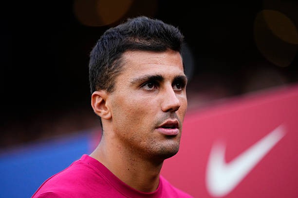 Rodri hoàn thành buổi tập đầu tiên tại Barcelona. Ảnh: Getty Images