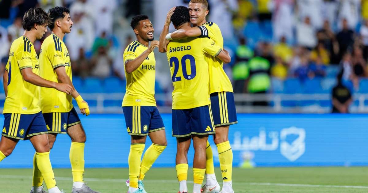 Niềm vui của Ronaldo và đồng đội. Ảnh: Getty Images.