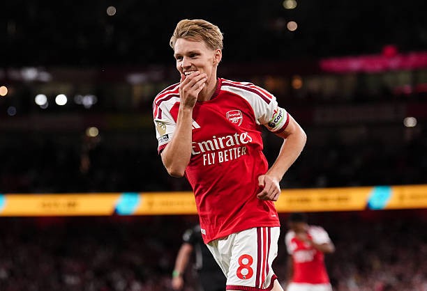 Martin Odegaard tỏa sáng trong trận đấu với Coventry City. Ảnh: Getty Images