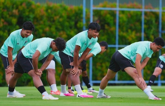 Thái Lan quyết tâm giành chiến thắng trong trận chung kết. Ảnh: FA Thailand