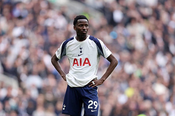 Pape Matar Sarr có thể rời Tottenham Hotspur trong thời gian tới. Ảnh: Getty Images