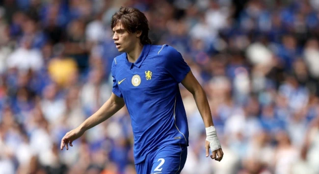 Marco Palestra trong màu áo Chelsea. Ảnh: Getty.