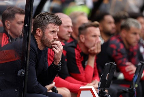 Đoàn quân Michael Carrick nhận thất bại ngay trong vòng đấu mở màn. Ảnh: Getty.