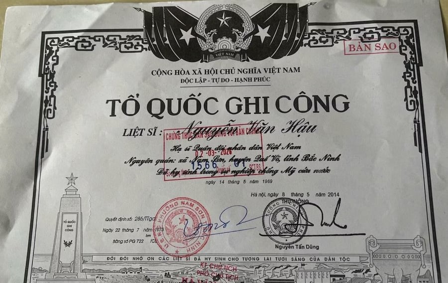 Cơ quan chức năng sẽ phối hợp với địa phương nơi liệt sĩ nhập ngũ và gia đình để tiếp tục thu thập tài liệu, thông tin cũng như tìm kiếm những nhân chứng có liên quan.