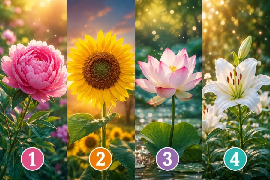 Bạn chọn bông hoa nào?