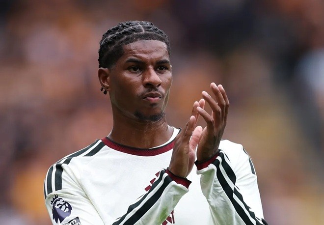  Rashford đã rời xa MU một thời gian dài. Ảnh: EPA.