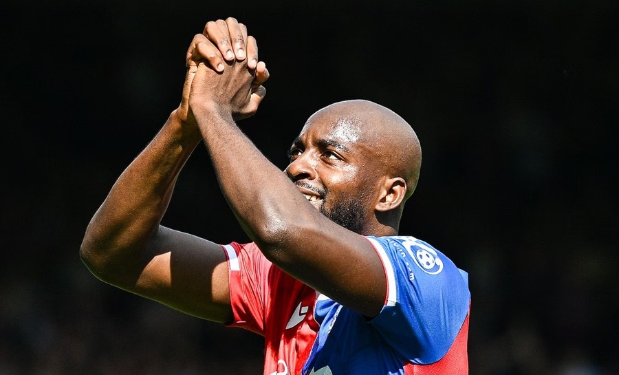Jean-Philippe Mateta trong màu áo Crystal Palace. Ảnh: Crystal Palace FC.