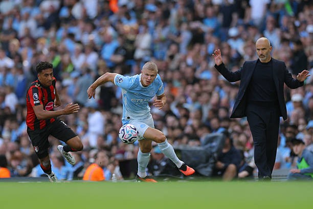Man City giành chiến thắng nhọc nhằn trước Bournemouth. Ảnh: Getty Images. 