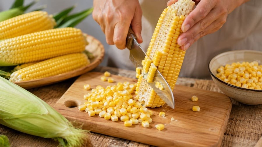 Lõi ngô vẫn còn công dụng