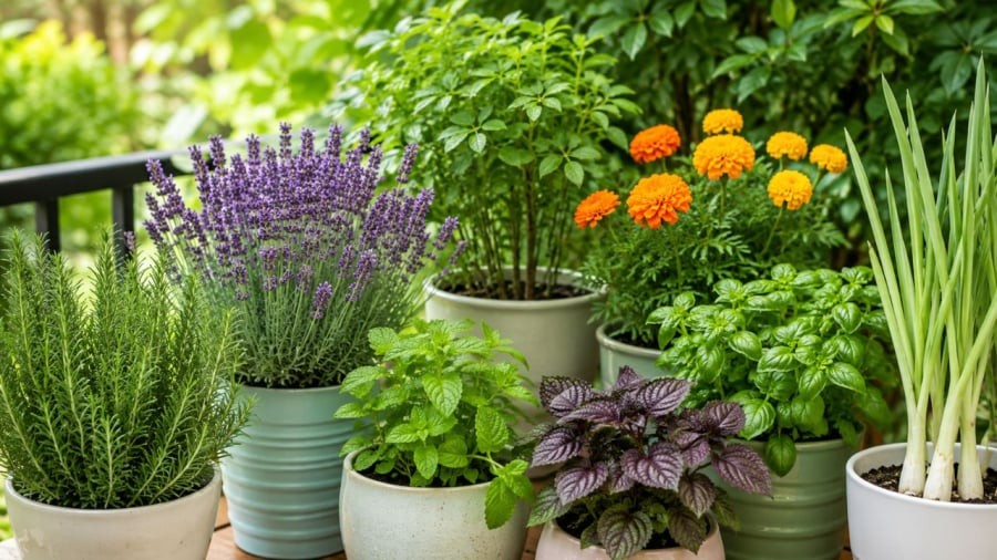 Những cây trồng này có thể trồng làm cảnh và cũng có thể đuổi muỗi