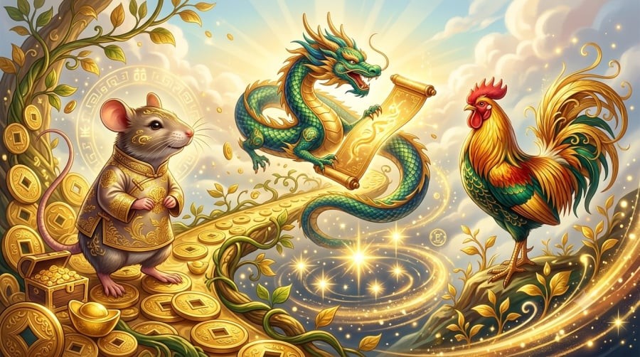 Tý, Thìn và Dậu là những con giáp có vận tài lộc nổi bật trong tuần mới, dễ đón cơ hội cải thiện thu nhập.
