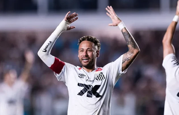 Neymar cùng các đồng đội không thể đánh bại Mirassol. Ảnh: Imago