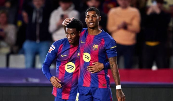 Balde có thể tái hợp Rashford ở MU. Ảnh: Getty Images.