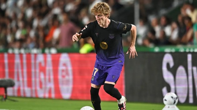Gordon ghi dấu ấn trong màn chào sân La Liga 2026/27. Ảnh: Getty.