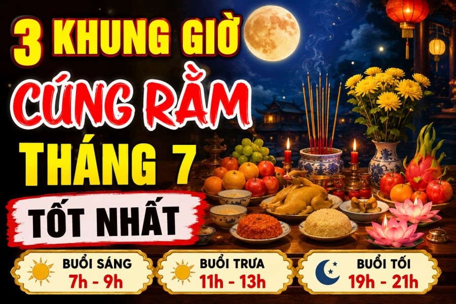 Đây không chỉ là dịp để con cháu tưởng nhớ ông bà, tổ tiên mà còn gắn với lễ Vu Lan báo hiếu và phong tục cúng chúng sinh, hay còn gọi là cúng cô hồn.