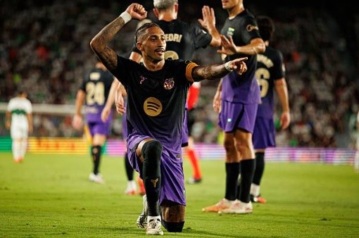 Barca hướng đến chiến thắng thứ hai liên tiếp. Ảnh: Getty.