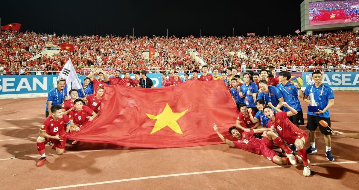 Việt Nam lên ngôi vô địch ASEAN Cup 2026. Ảnh: VFF.