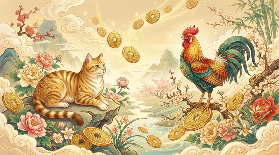 Tuổi Mão và tuổi Dậu có vận trình sáng hơn, dễ gặp quý nhân và đón thêm cơ hội cải thiện thu nhập.