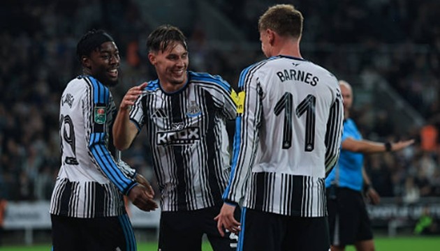 Newcastle đánh bại West Brom nhờ màn trình diễn tỏa sáng của Barnes. Ảnh: Getty Images