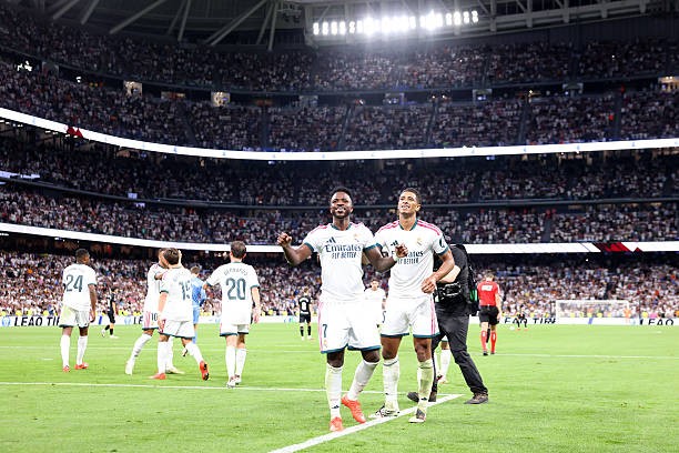 Real Madrid hủy diệt Sociedad với tỷ số 4-1. Ảnh: Getty Images. 
