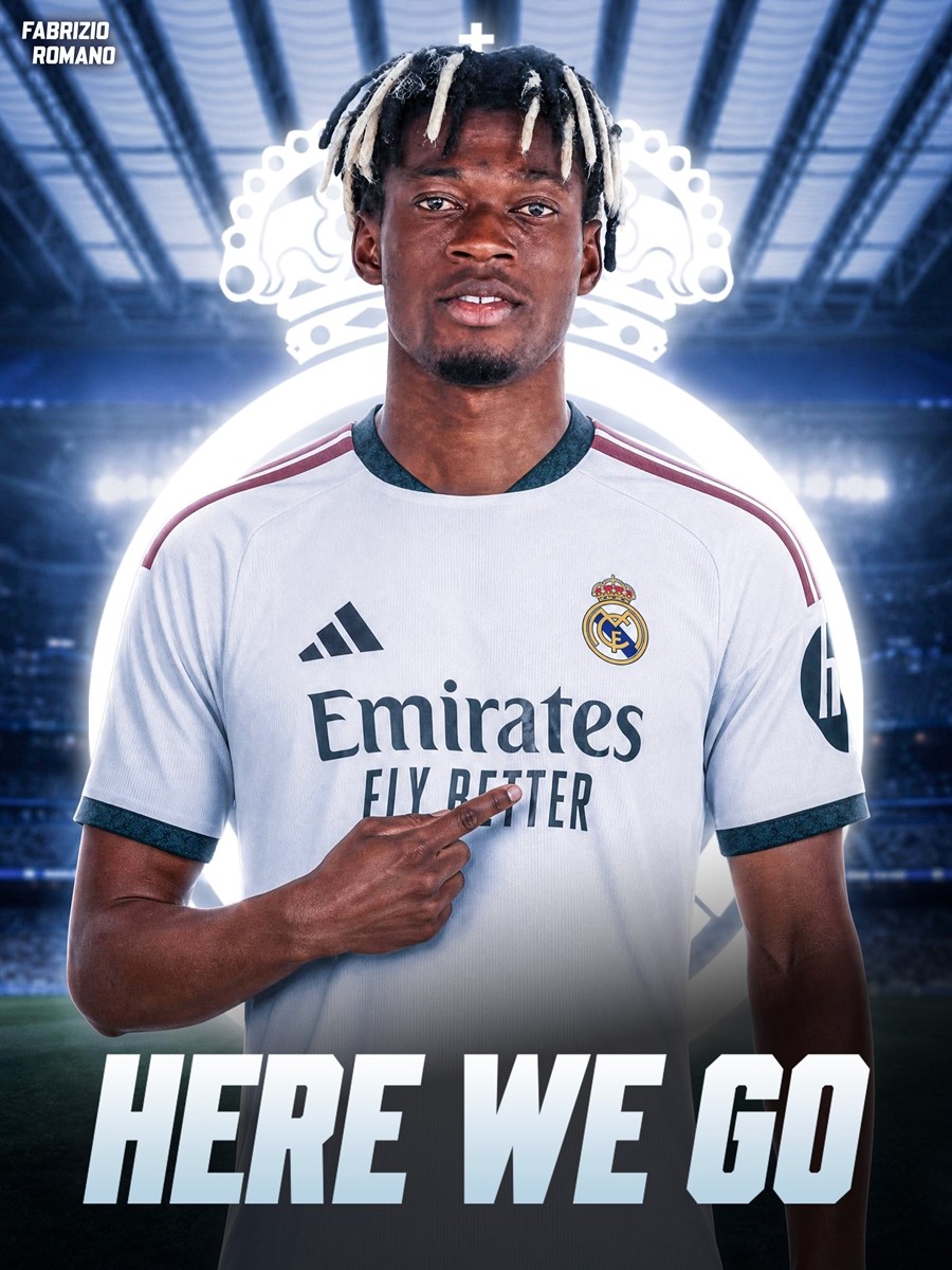 Real Madrid được cho đạt thỏa thuận chiêu mộ Oscar Naasei. Ảnh: Fabrizio Romano/X.com.