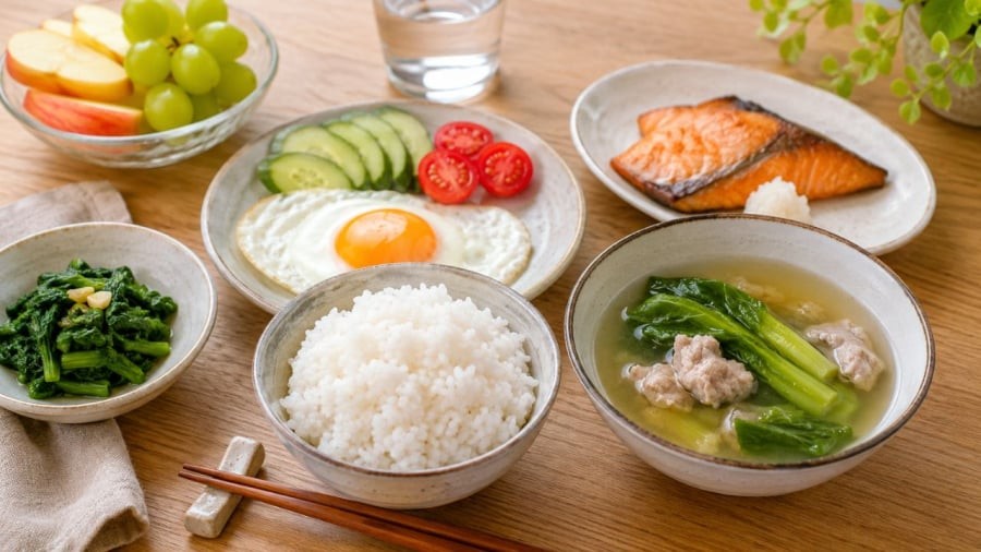 Ăn cơm trắng bữa sáng cần chú ý để đảm bảo cho sức khỏe
