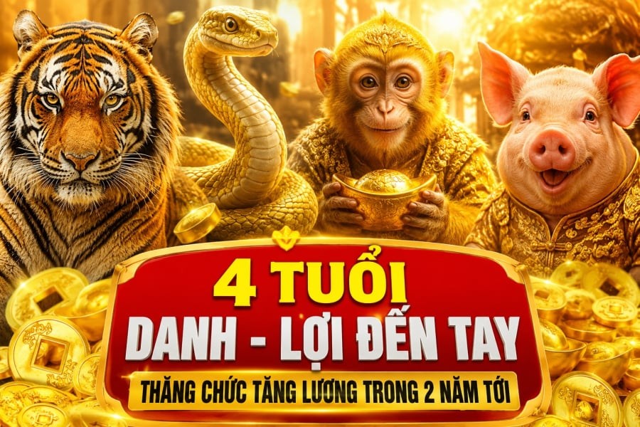 Trong vòng 2 năm tới, vận trình của 12 con giáp có nhiều thay đổi đáng chú ý. Có người cần thêm thời gian để củng cố nền tảng, nhưng cũng có những tuổi được cho là dễ gặp thời, công việc hanh thông, năng lực được cấp trên ghi nhận và tài lộc có dấu hiệu khởi sắc.