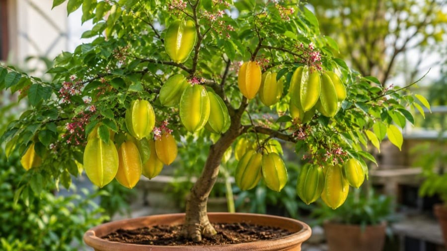 Trồng cây khế trong chậu cần chú ý những điều này