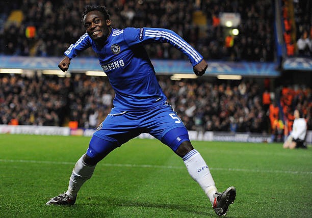 Essien đến Chelsea năm 2005 với mức phí kỷ lục. Ảnh: Jamie McDonald/Getty Images.