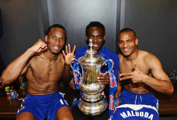 Tuyến giữa Chelsea thêm đáng sợ với sức mạnh của Essien. Ảnh: Darren Walsh/Getty Images