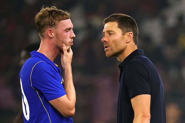 Cole Palmer ca ngợi tác động của Xabi Alonso. Ảnh: Peksi Cahyo/Getty Images 