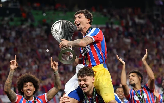 Crystal Palace là đội bóng vô địch Conference League hồi tháng Năm vừa qua. Ảnh: Getty