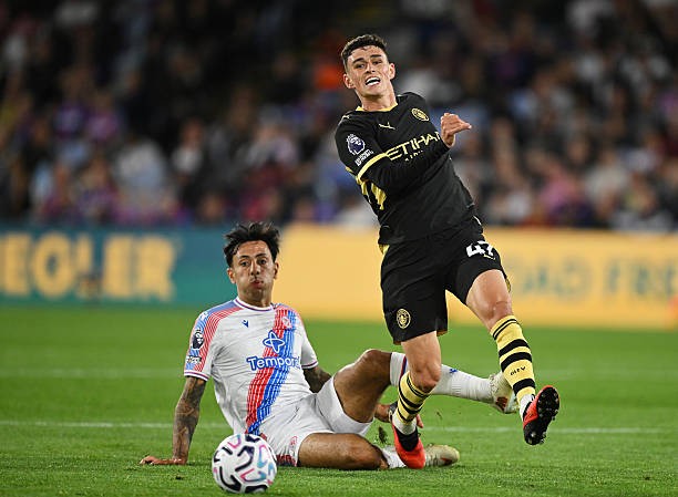 Foden để lại dấu ấn với cú đúp kiến tạo. Ảnh của Mike Hewitt/Getty Images.