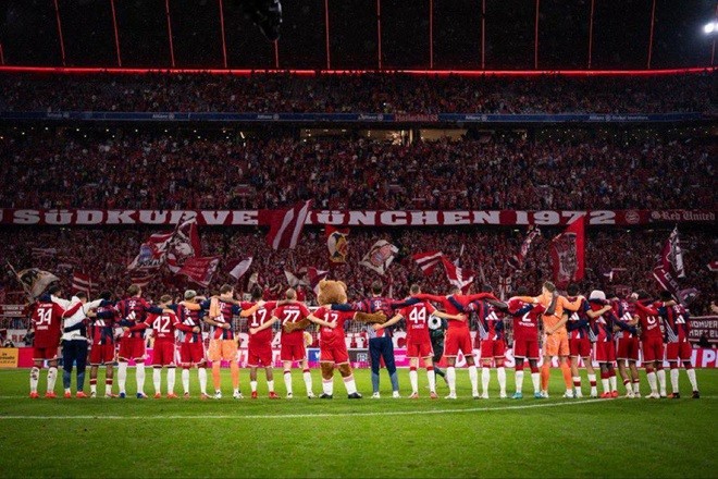 Bayern đã thắng đậm ngày ra quân. Ảnh: Bayern Munich.