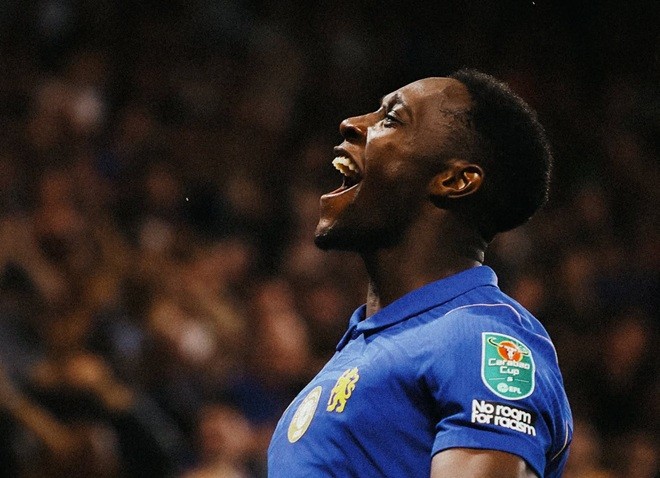Danny Welbeck đã ghi bàn cho đội bóng mới. Ảnh: Chelsea.