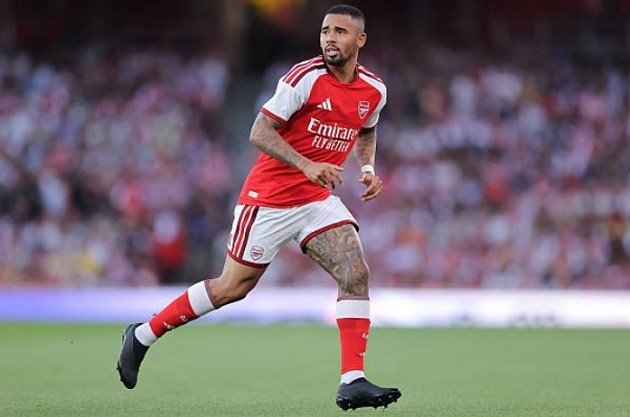 Jesus đang đếm ngày rời Arsenal. Ảnh: James Gill - Danehouse/Getty Images.