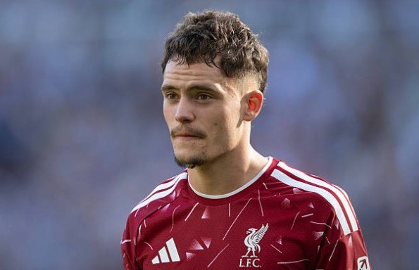 Wirtz vẫn đang chật vật tìm cách chứng minh giá trị trong màu áo Liverpool. Ảnh: Visionhaus/Getty Images.