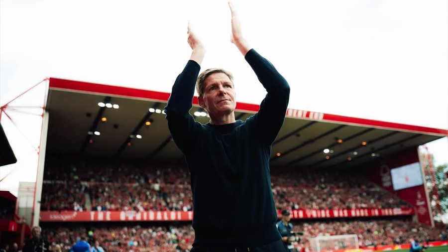 HLV Oliver Glasner cùng Nottingham Forest đối mặt lịch thi đấu cam go. Ảnh: Nottingham Forest FC.