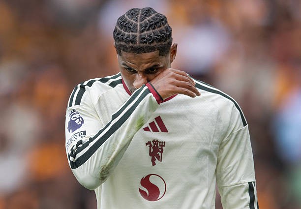 Marcus Rashford vẫn đang ở lại Manchester United. Ảnh: Visionhaus/Getty Images