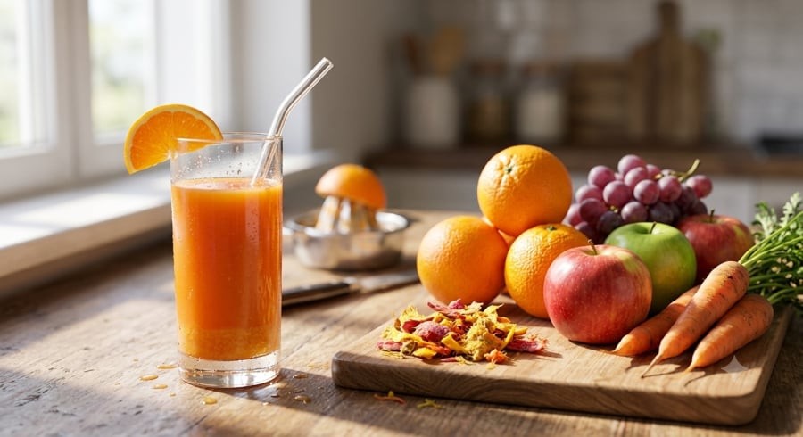 Nước ép có thể khiến cơ thể hấp thu đường nhanh hơn so với ăn trái cây nguyên quả, vì vậy người bệnh tiểu đường nên ưu tiên hoa quả tươi và kiểm soát khẩu phần.