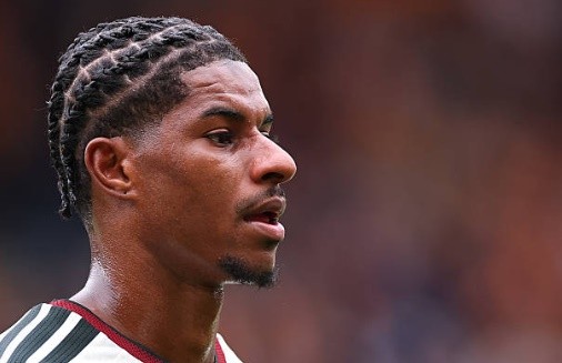 Arsenal và Barca đều đang nhắm đến Rashford. Ảnh: Robbie Jay Barratt - AMA/Getty Images.