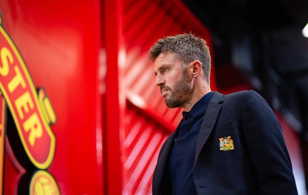 Carrick đang nỗ lực tái thiết Quỷ đỏ dựa vào sức mạnh tập thể. Ảnh: Ash Donelon/Manchester United via Getty Images.